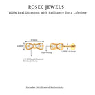 Rosec Jewels-Diamonds Bow Cartilage Piercing Earring