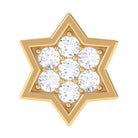 Rosec Jewels-Certified Diamond Star Earring for Helix Piercing