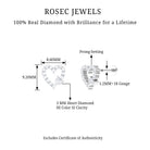 Rosec Jewels-Diamond Heart Shape Cartilage Earring