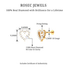 Rosec Jewels-Diamond Heart Shape Cartilage Earring