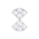 Rosec Jewels-Genuine Diamond Bow Earring for Tragus Piercing