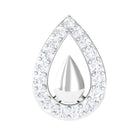 Certified Real Diamond Teardrop Helix Earring Natural - ( HI-SI ) - Rosec Jewels