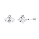 Adorable Pear Cut Moissanite Bumble Bee Earring Moissanite - ( D-VS1 ) - Color and Clarity - Rosec Jewels
