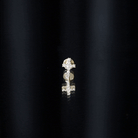Rosec Jewels-Minimalist Diamond Cross Cartilage Earring