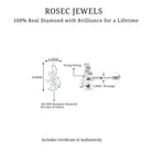 Rosec Jewels-Marquise Diamond Cluster Cartilage Earring