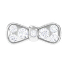Rosec Jewels-Diamonds Bow Cartilage Piercing Earring