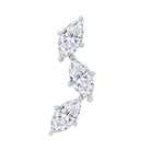 Classic Marquise Diamond Helix Earring Natural - ( HI-SI ) - Rosec Jewels