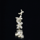 Moissanite Butterfly Climber Earring for Helix Piercing D-VS1 - Rosec Jewels
