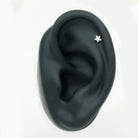 Round Diamond Star Forward Helix Earring Natural - ( HI-SI ) - Rosec Jewels