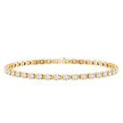 Certified Moissanite Eternity Tennis Bracelet for Women D-VS1 - Rosec Jewels
