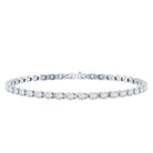 Round Cut Certified Lab Grown Diamond Tennis Bracelet for Women Lab - ( EF-VS ) - Rosec Jewels