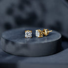 Rosec Jewels-Certified 1.7 Carat Lily Cut Lab Grown Diamond Flower Stud Earrings