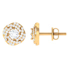 Rosec Jewels-1/2 CT Classic Diamond Swirl Stud Earrings