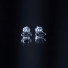 1.68 Carat Marquise Cut Lab Grown Black Diamond Stud Earrings AAAA ( Synthetic ) - Rosec Jewels