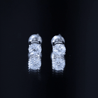 Rosec Jewels-Certified 2 Carat Lab Grow Diamond Earrings with Screw Back