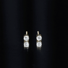 Brilliant Cut Diamond Solitaire Stud Earrings in Prong Setting Lab - ( EF-VS ) - Rosec Jewels
