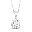 Rosec Jewels-2 Carat IGI Certified Lab Grown Diamond Pendant Necklace