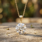 4 Carat IGI Certified Lab Grown Diamond Pendant Necklace Lab - ( E-VS1 ) - Rosec Jewels