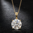 4 Carat IGI Certified Lab Grown Diamond Pendant Necklace Lab - ( E-VS1 ) - Rosec Jewels