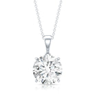 Rosec Jewels-5 Carat IGI Certified Lab Grown Diamond Bridal Necklace