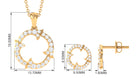 Rosec Jewels-Animal Inspired Diamond Necklace and Earrings Set