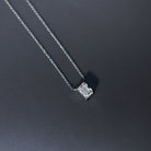 Rosec Jewels-2 Carat Initial B Necklace with Certified Lab Grown Diamond