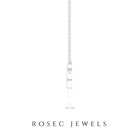 Rosec Jewels-1/4 CT Interlocking Heart Diamond Pendant in Gold