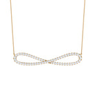 Rosec Jewels-Diamond Infinity Pendant Necklace For Women