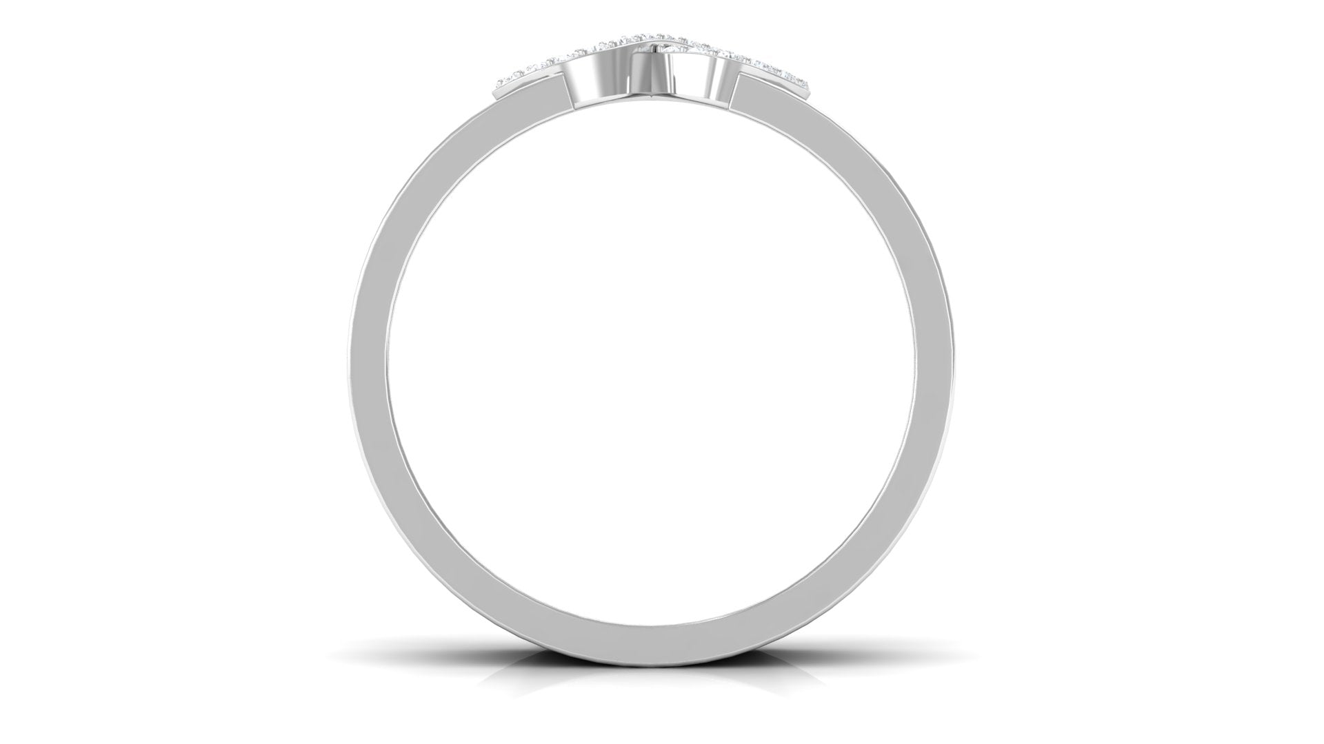 Rosec Jewels-Certified Natural Diamond Infinity Band Ring