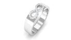 Rosec Jewels-Certified Natural Diamond Infinity Band Ring
