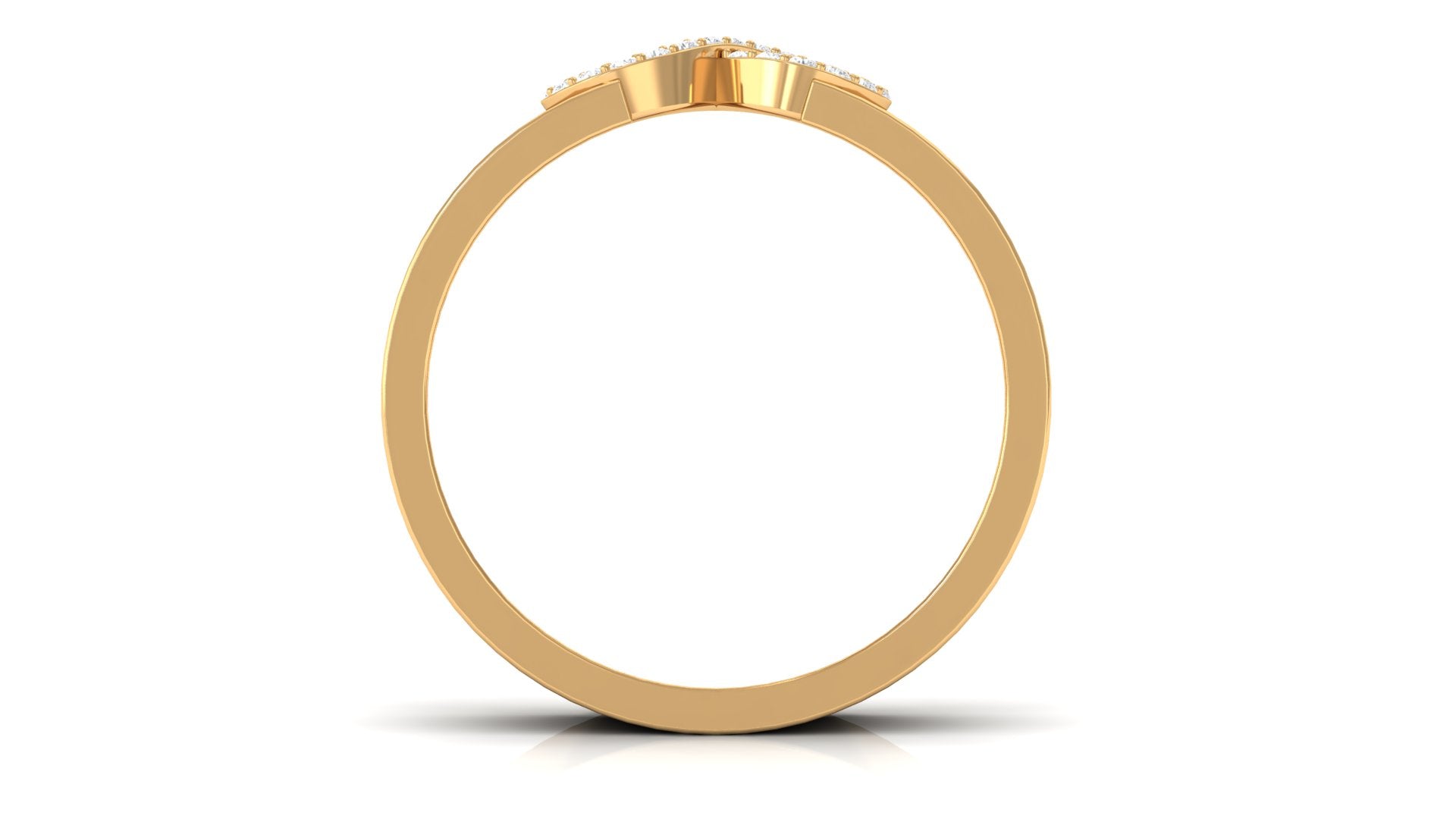 Rosec Jewels-Certified Natural Diamond Infinity Band Ring