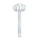 Rosec Jewels-1.25 Carat Round Lab Grown Diamond Solitaire Engagement Ring