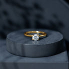 Rosec Jewels-1 CT Lab Grown Diamond Solitaire Engagement Ring with IGI Certificate