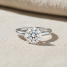 IGI Certified Lab Grown Diamond 2 Carat Engagement Ring for Women Lab - ( E-VS1 ) - Rosec Jewels