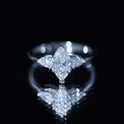 IGI Certified Lab Grown Diamond Three Stone Engagement Ring for Women Lab - ( E-VS1 ) - Rosec Jewels