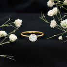 1 Carat Lab Diamond Engagement Ring with IGI Certificate Lab - ( E-VS1 ) - Rosec Jewels