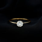 1 Carat Lab Diamond Engagement Ring with IGI Certificate Lab - ( E-VS1 ) - Rosec Jewels