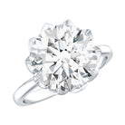 5 Carat Lab Diamond Solitaire Engagement Ring with IGI Certificate Lab - ( E-VS1 ) - Rosec Jewels