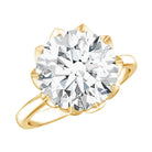 5 Carat Lab Diamond Solitaire Engagement Ring with IGI Certificate Lab - ( E-VS1 ) - Rosec Jewels