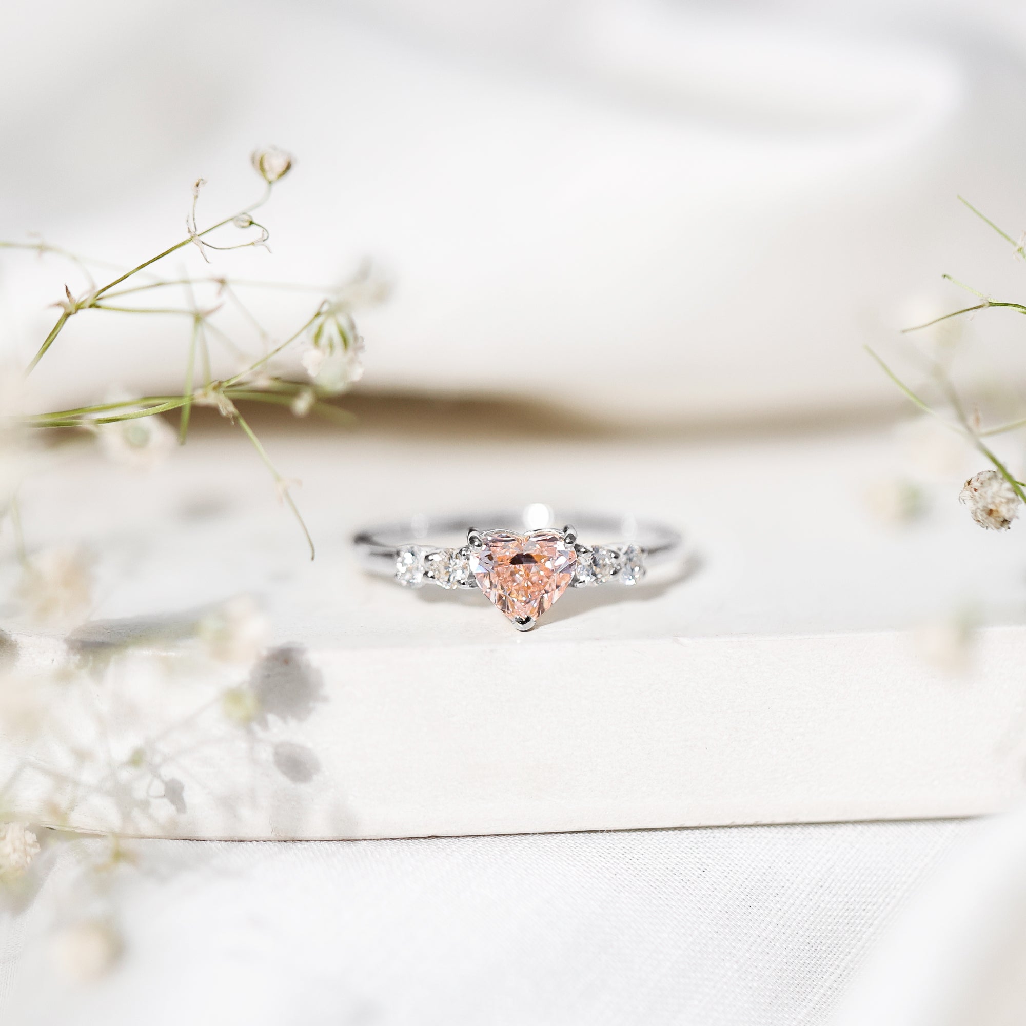 Lab Grown Pink Diamond Rings | Ethical & Certified – Rosec Jewels