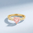 IGI Certified Solitaire Lab Grown Pink Diamond Engagement Ring for Women Fancy Pink - VS1 - Rosec Jewels