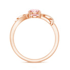 IGI Certified Lab Grown Pink Diamond Classic Engagement Ring E-VS1 - Rosec Jewels