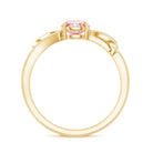 IGI Certified Lab Grown Pink Diamond Classic Engagement Ring E-VS1 - Rosec Jewels