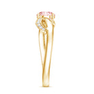 IGI Certified Lab Grown Pink Diamond Classic Engagement Ring E-VS1 - Rosec Jewels