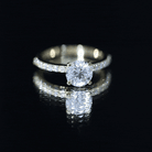 IGI Certified Lab Created Diamond 1 Carat Engagement Ring Lab - ( E-VS1 ) - Rosec Jewels
