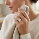 5 Carat Lab Grown IGI Certified Diamond Huge Engagement Ring Lab - ( EF-VS ) - Rosec Jewels