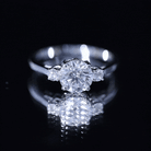 IGI Certified Round Cut Lab Grown Diamond 2 Carat Engagement Ring Lab - ( E-VS1 ) - Rosec Jewels