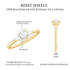 Rosec Jewels-Natural Diamond Promise Ring with Certificate