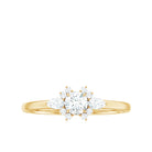 Rosec Jewels-Natural Diamond Promise Ring with Certificate