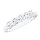 Rosec Jewels-Minimal Natural Diamond Anniversary Ring